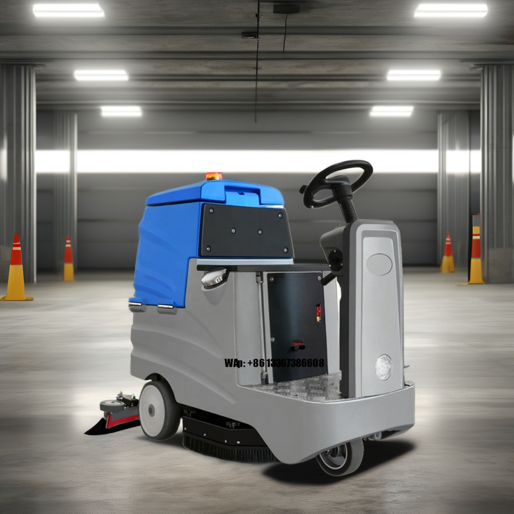 Industrial Floor Scrubber - Floor cleaning machine floor automatic scrubber