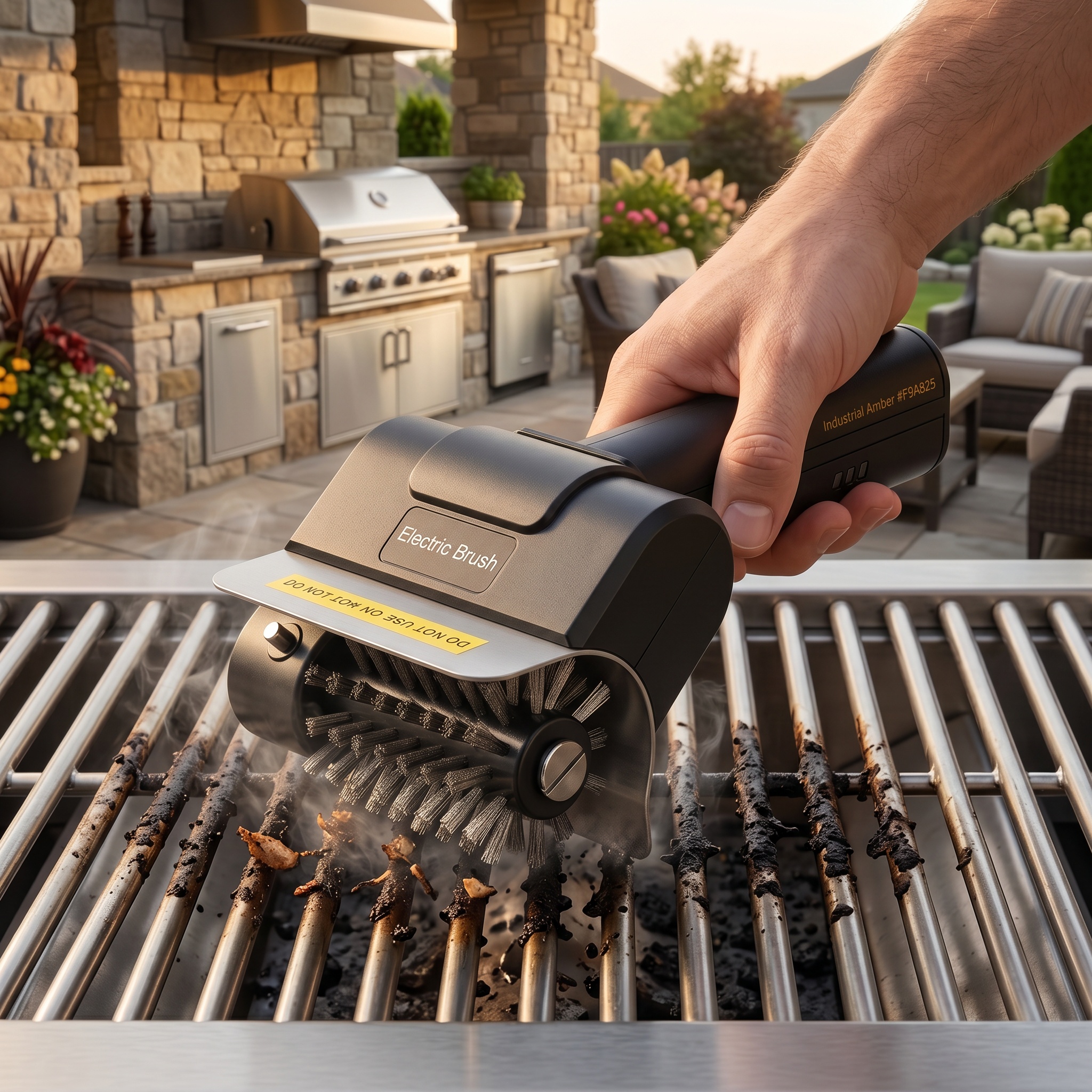 Heavy Equipment Scraper - 2026 Cordless Electric BBQ Grill Brush