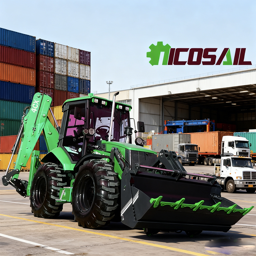 Low price sale of new mini tra - مراجعة Tractor Backhoe وسعره
