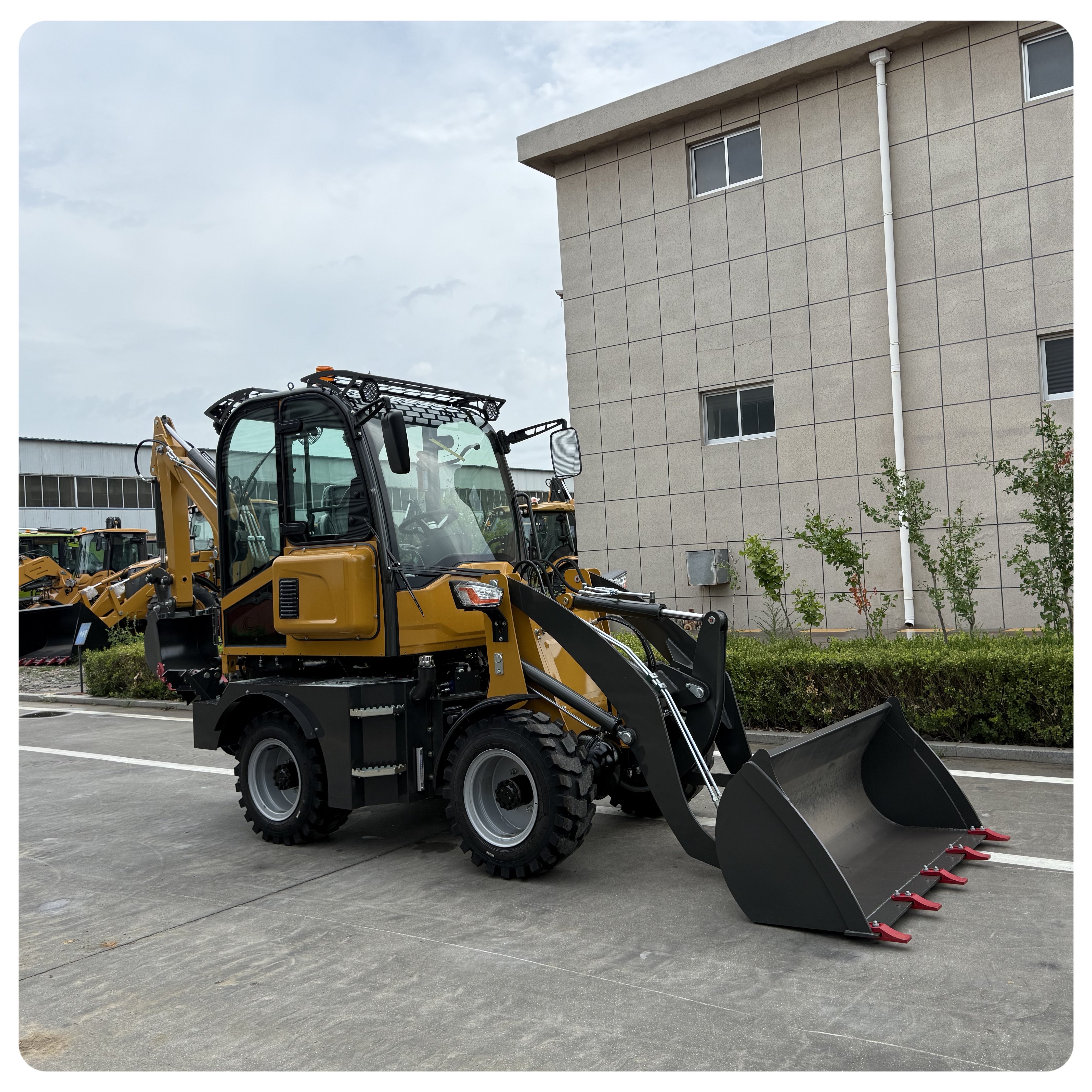 Low price sale of new mini tra - مراجعة Tractor Backhoe وسعره