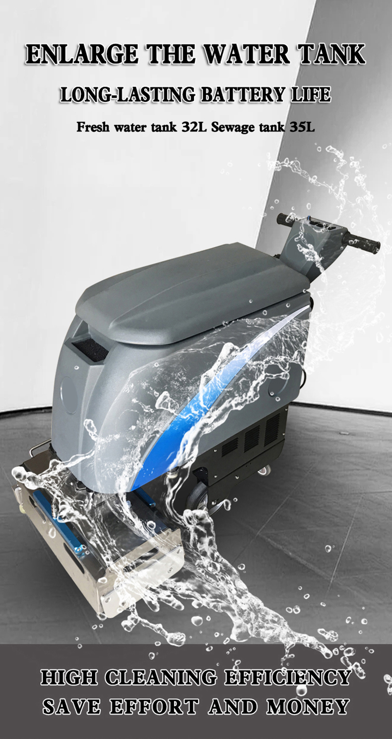 Electric Mini Autonomous Indus - مراجعة Industrial Floor Scrubber وسعره