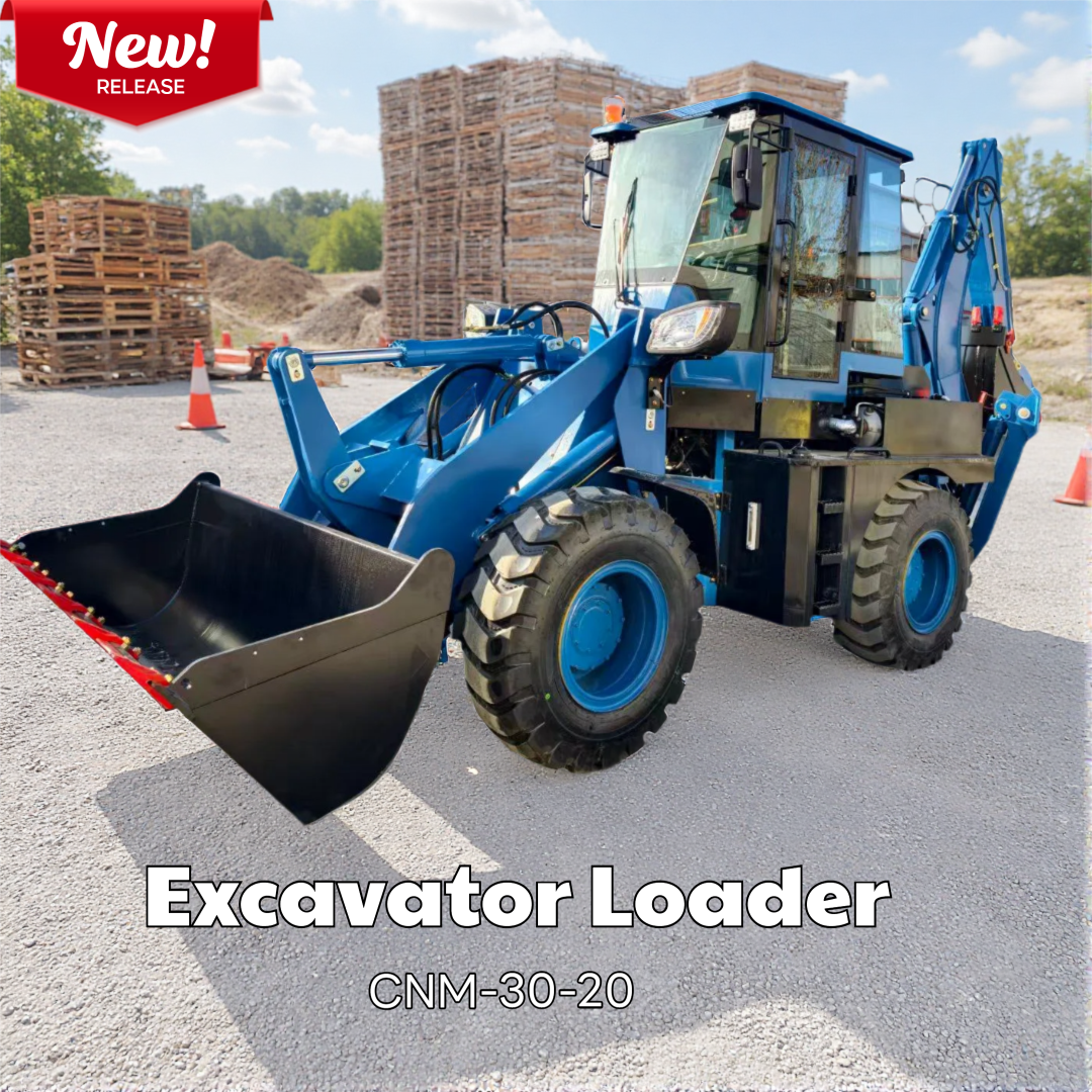 CNM-30-20 Backhoe Loader Excav - مراجعة Tractor Backhoe وسعره