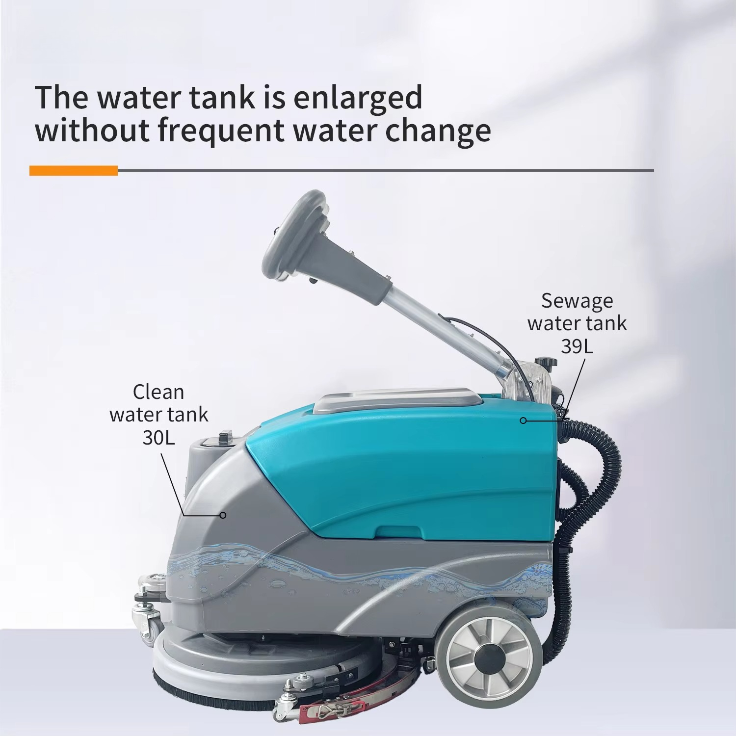 GS400 New Electric Industrial  - مراجعة Industrial Floor Scrubber وسعره