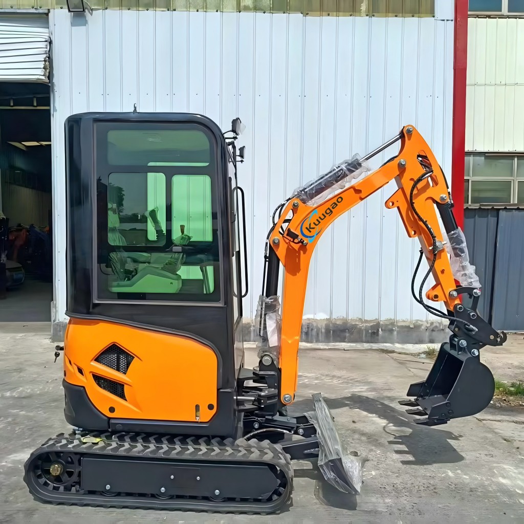 Mini Excavator 2 ton Free Ship - مراجعة Tractor Backhoe وسعره