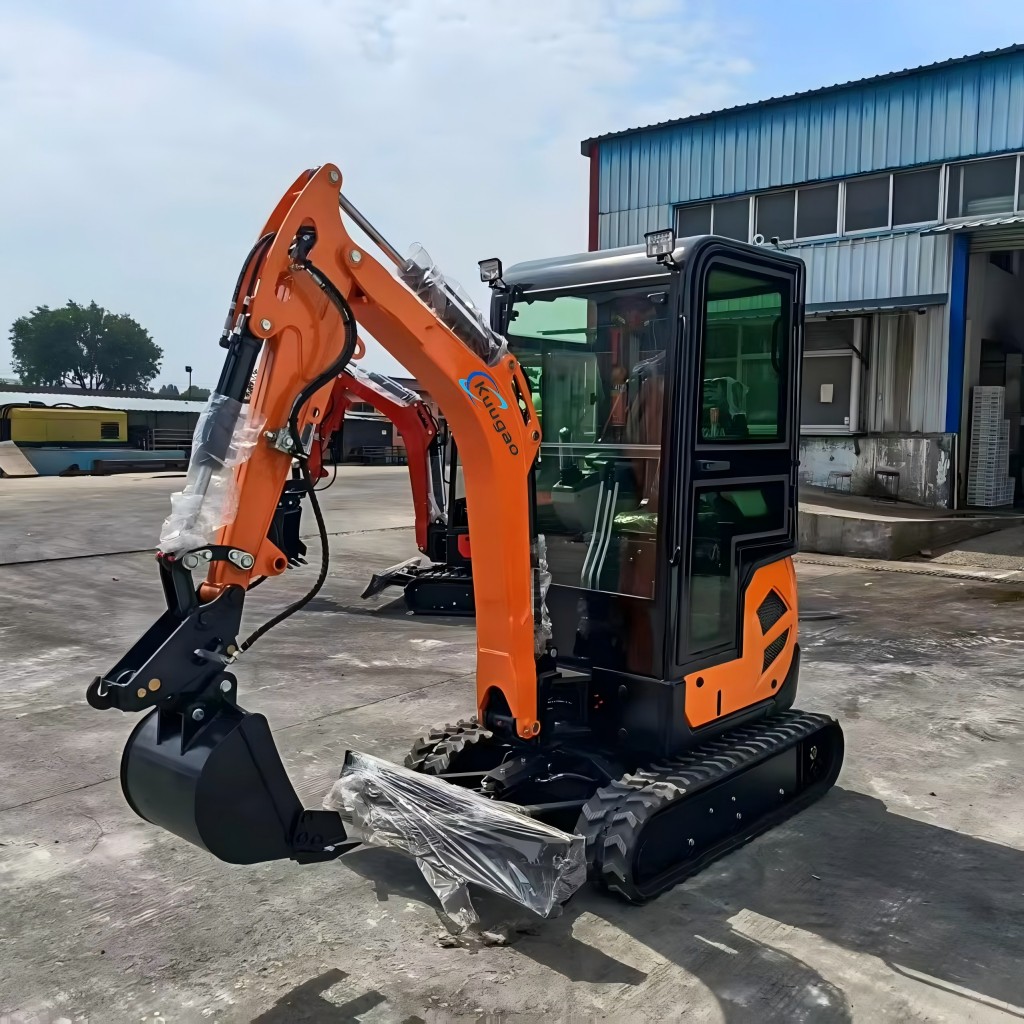 Mini Excavator 2 ton Free Ship - مراجعة Tractor Backhoe وسعره