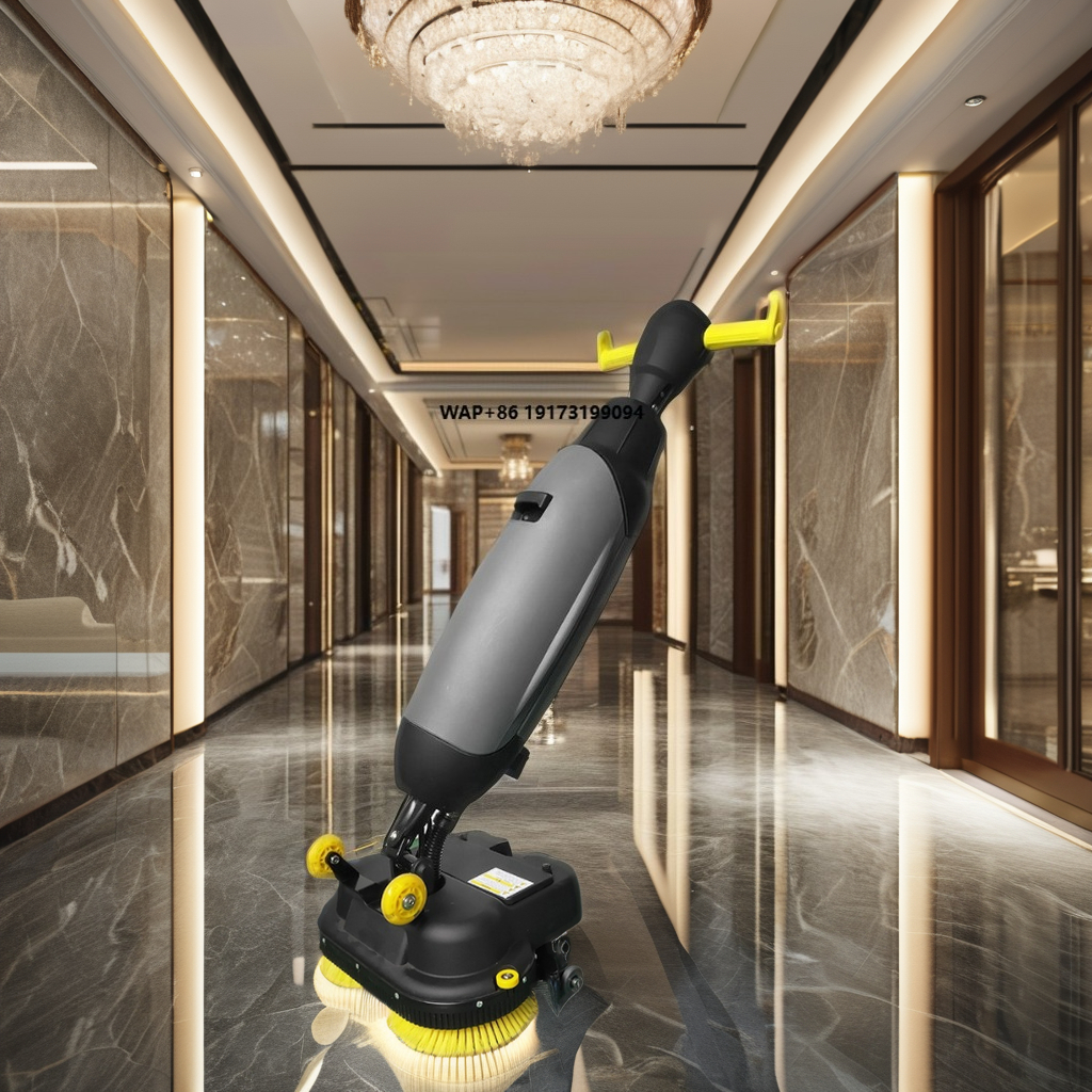 Industrial Walk Behind Compact - مراجعة Industrial Floor Scrubber وسعره