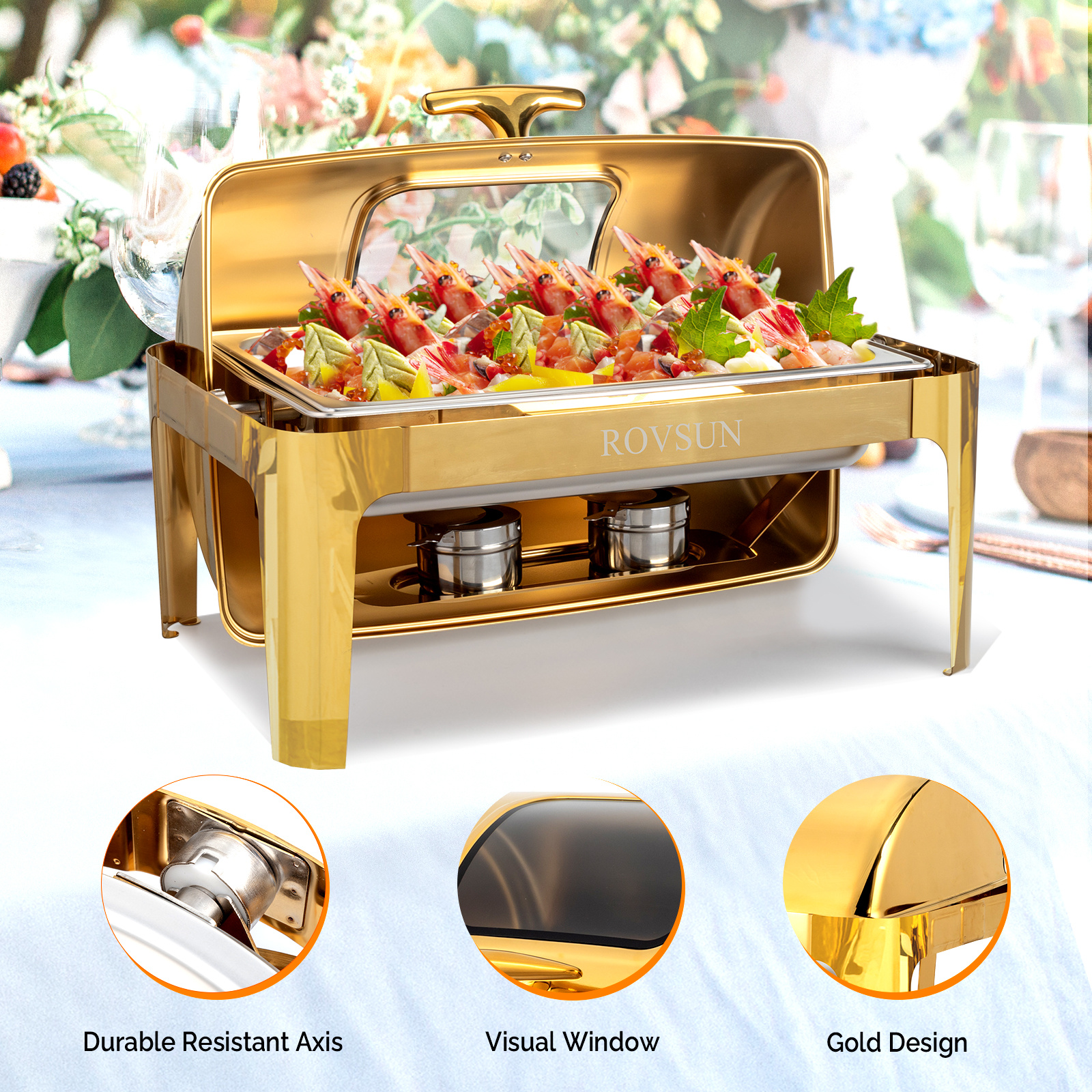 MEFFIR 9QT Commercial Gold Rol - مراجعة Heavy Equipment Kitchen وسعره