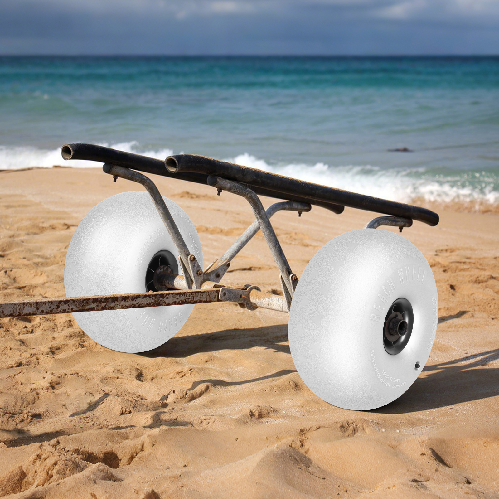 Beach Wheels 16 Inch 2 Pack He - مراجعة Heavy Equipment Tires وسعره