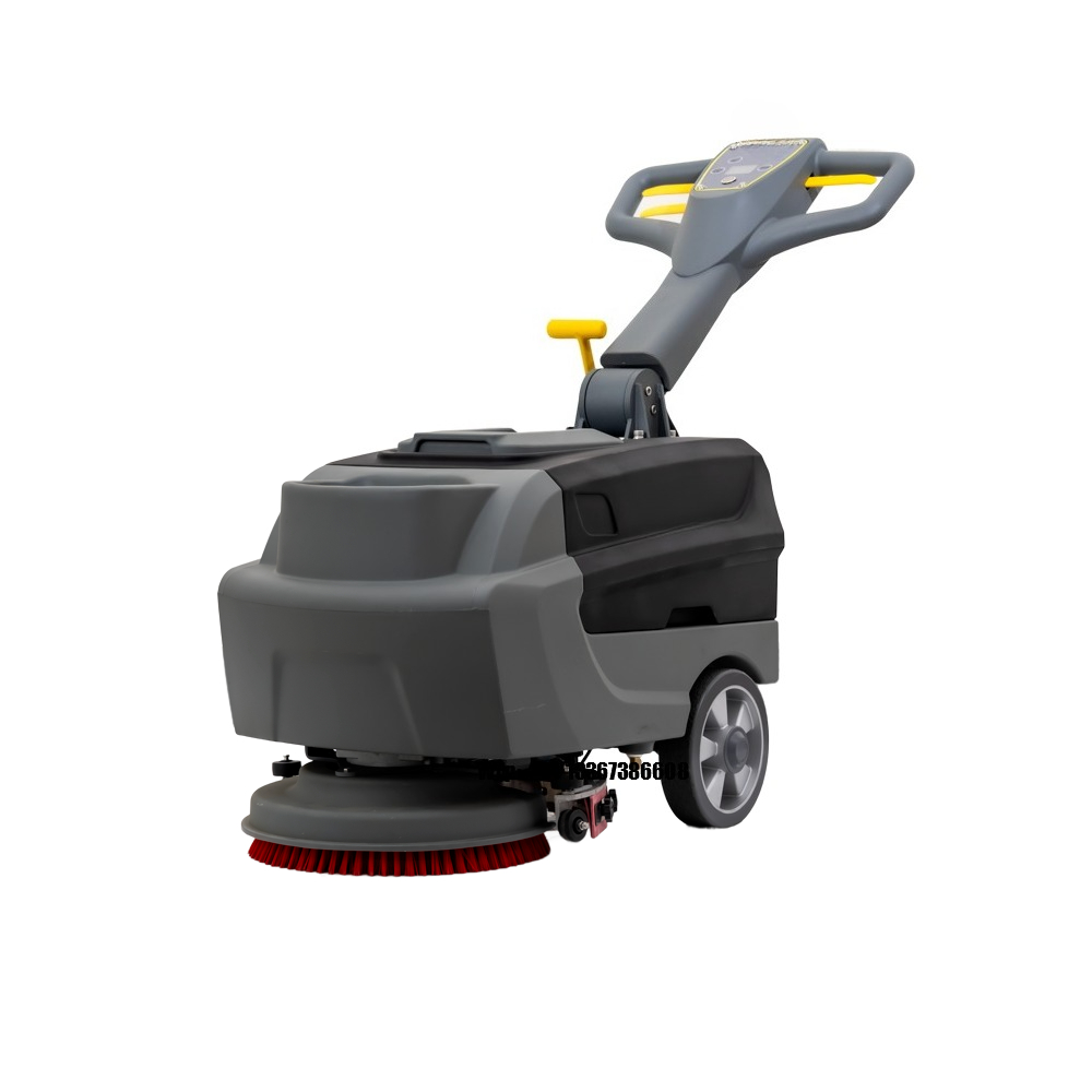 Mini Hand-push Floor Scrubber  - مراجعة Industrial Floor Scrubber وسعره