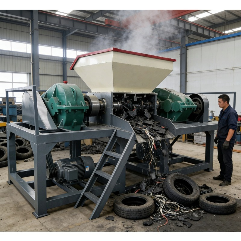 Heavy Duty Tire Recycling Equi - مراجعة Heavy Equipment Tires وسعره