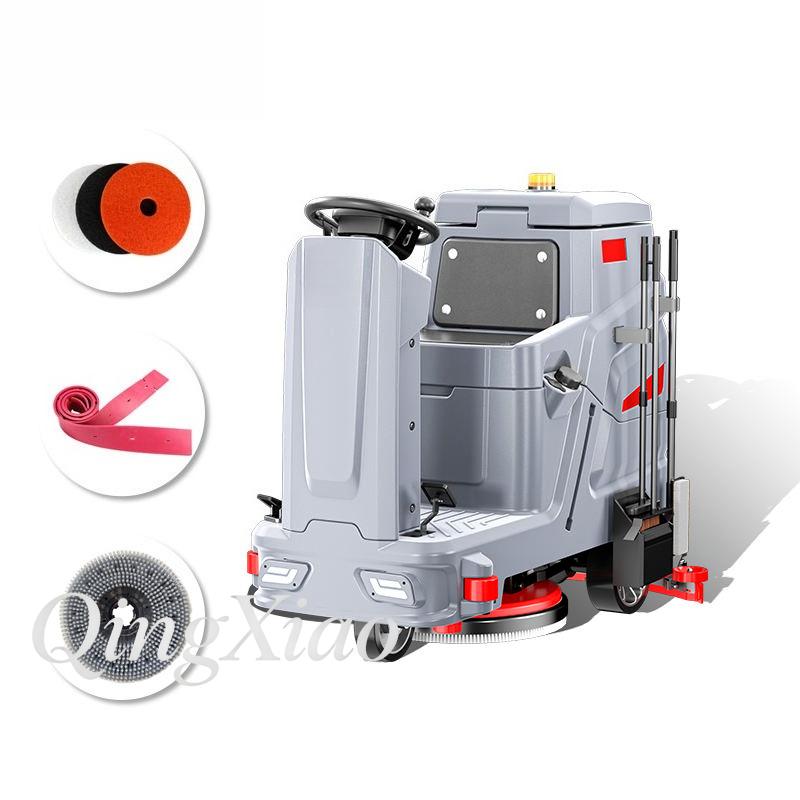 Driving Type Outdoor Industry  - مراجعة Industrial Floor Scrubber وسعره