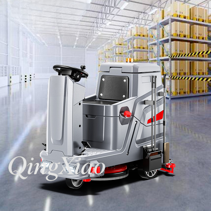 Driving Type Outdoor Industry  - مراجعة Industrial Floor Scrubber وسعره