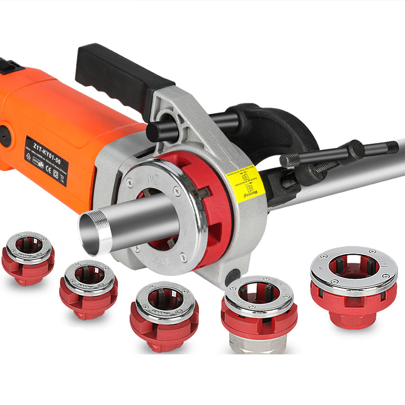 Hand-Held Electric Pipe Thread - مراجعة Pipe Threading Machine وسعره