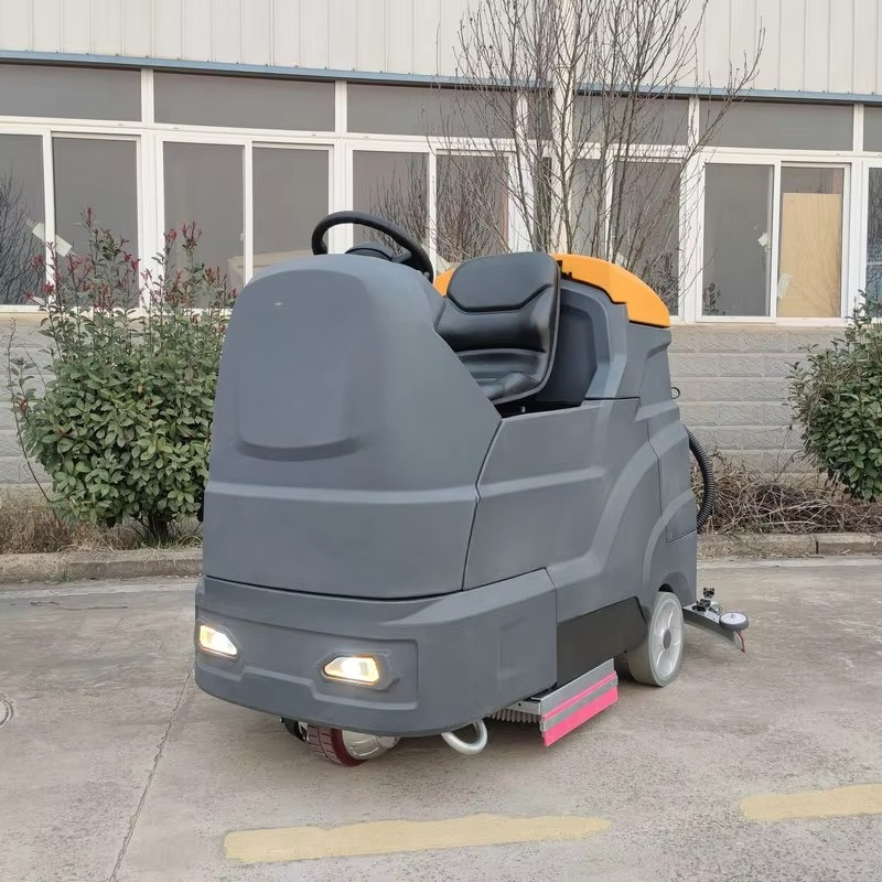 Double Professional Brush Floo - مراجعة Industrial Floor Scrubber وسعره