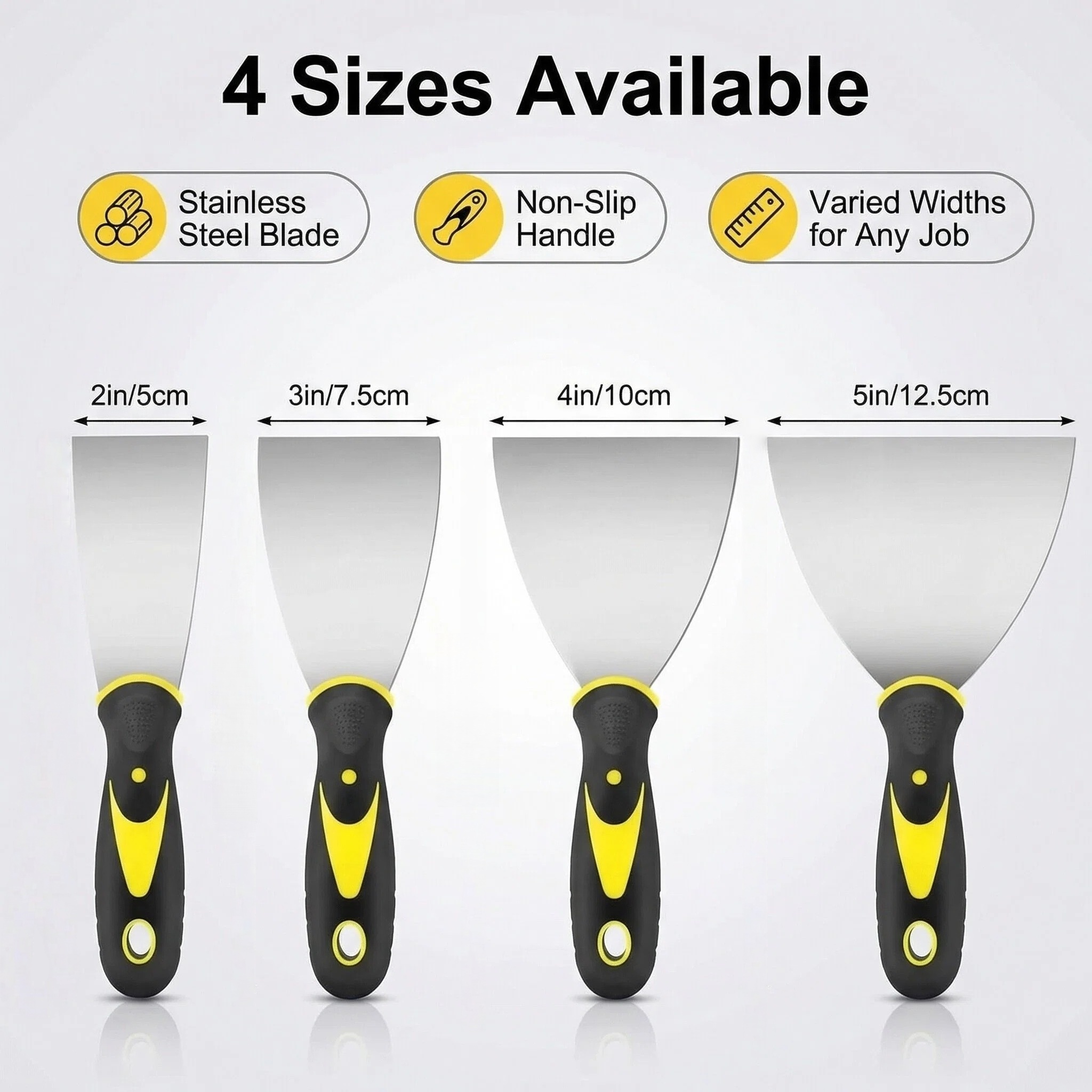 Stainless Steel Putty Knife |  - مراجعة Heavy Equipment Scraper وسعره