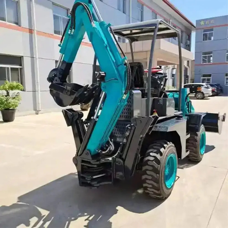 Multifunctional Mini Tractor F - مراجعة Tractor Backhoe وسعره
