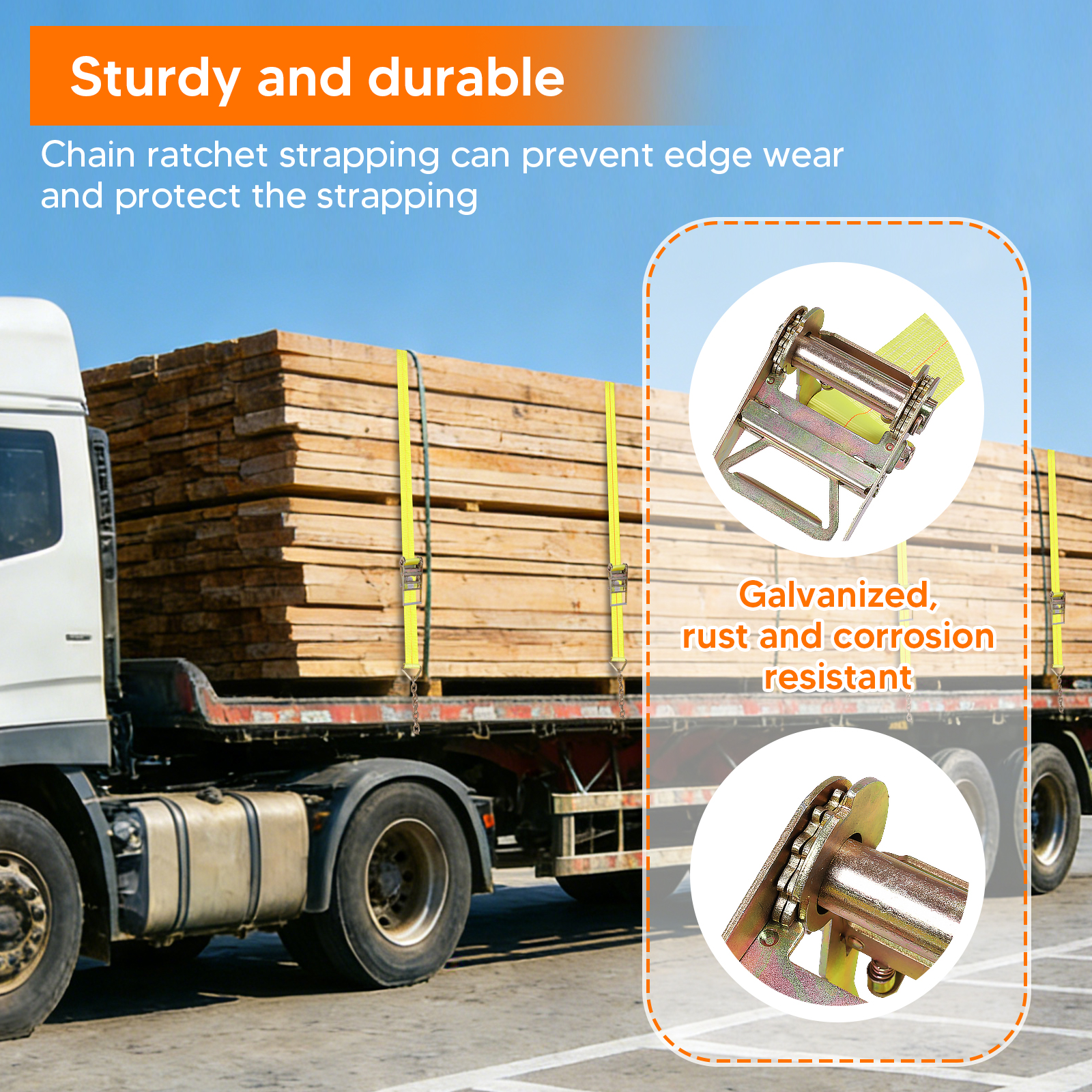 4Pcs Heavy Equipment Tie-Downs - مراجعة Heavy Equipment Tires وسعره