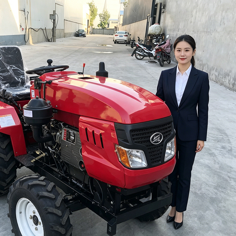 Customized Ride-On Plowing Tra - مراجعة Tractor Backhoe وسعره