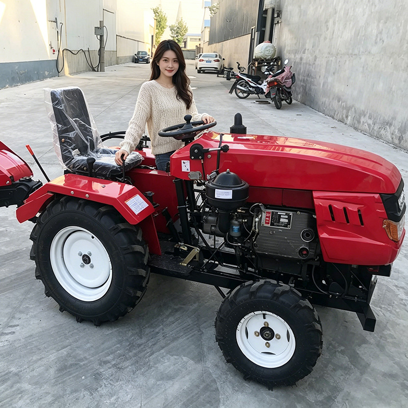 Customized Ride-On Plowing Tra - مراجعة Tractor Backhoe وسعره