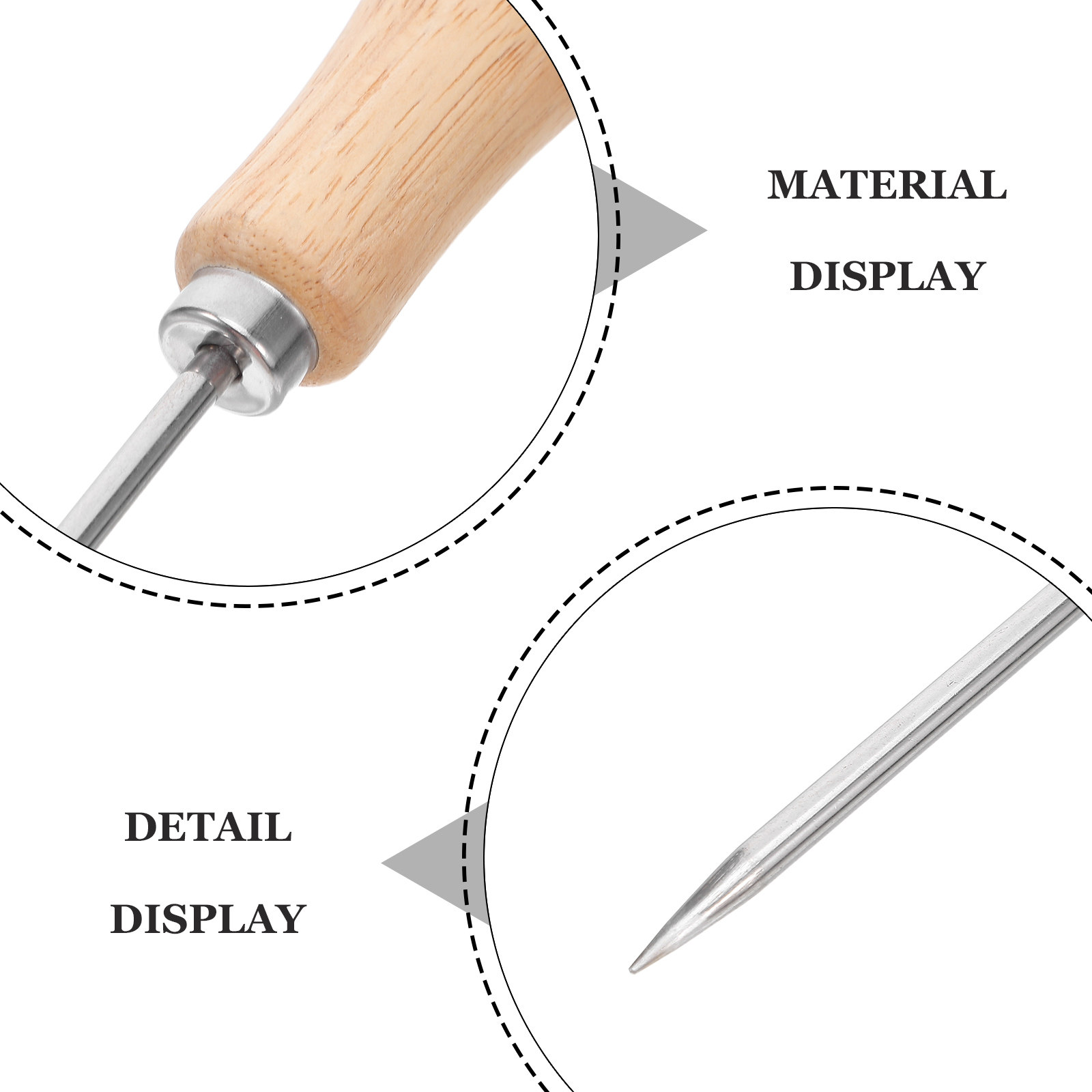 Wood Handle Ice Pick Stainless - مراجعة Heavy Equipment Kitchen وسعره