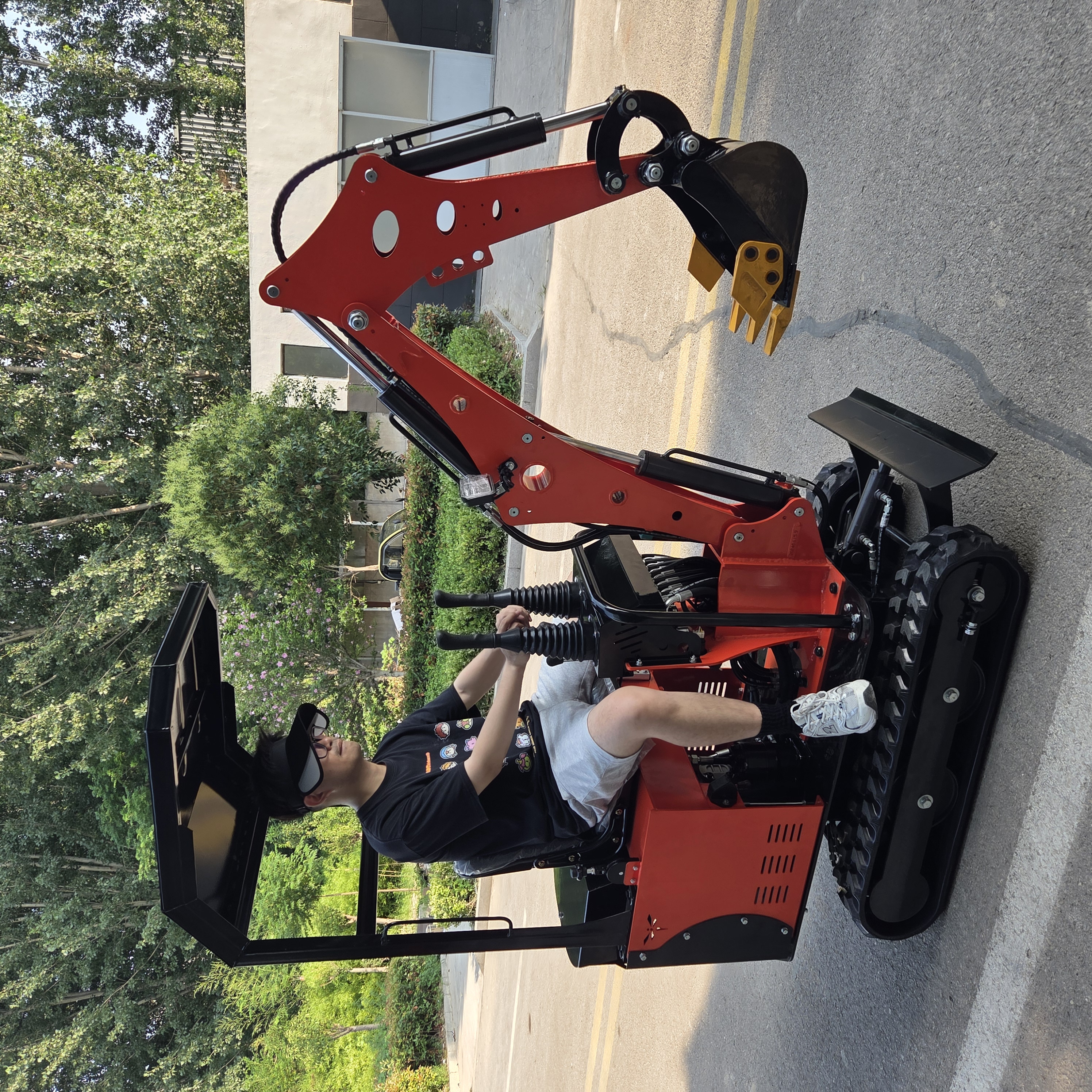 Customized High-efficiency Sma - مراجعة Tractor Backhoe وسعره