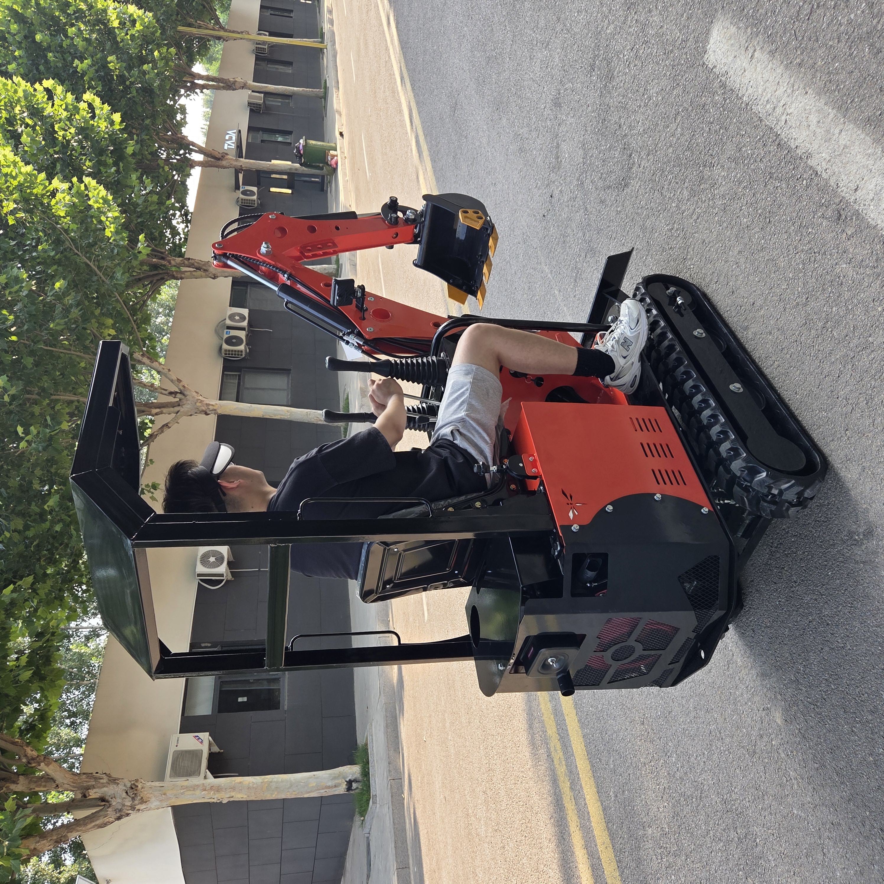 Customized High-efficiency Sma - مراجعة Tractor Backhoe وسعره