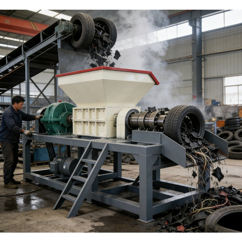 Professional Tire Recycling Eq - مراجعة Heavy Equipment Tires وسعره