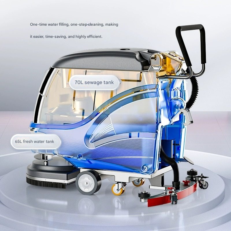Industrial Walk Behind Floor S - مراجعة Industrial Floor Scrubber وسعره