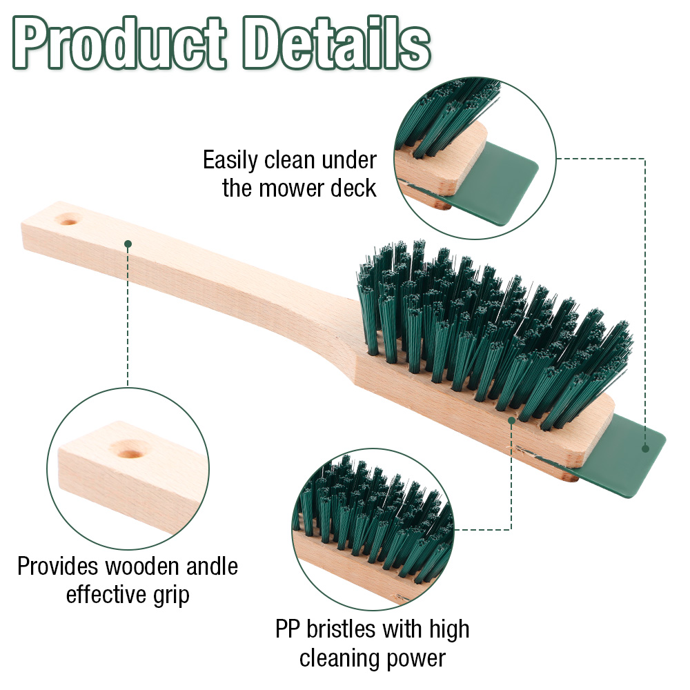 Heavy Duty Mower Bristle Brush - مراجعة Heavy Equipment Scraper وسعره