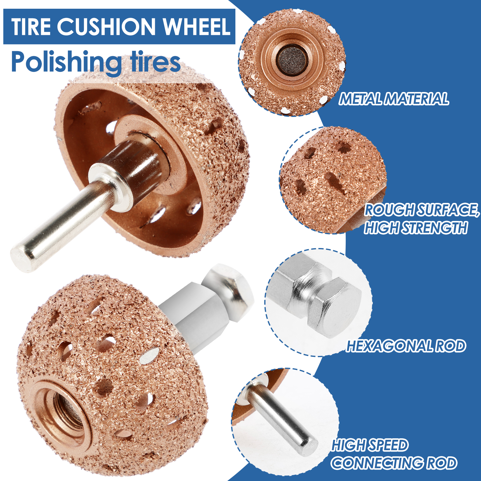 1Set Tire Patch Roller Kit Rub - مراجعة Heavy Equipment Scraper وسعره