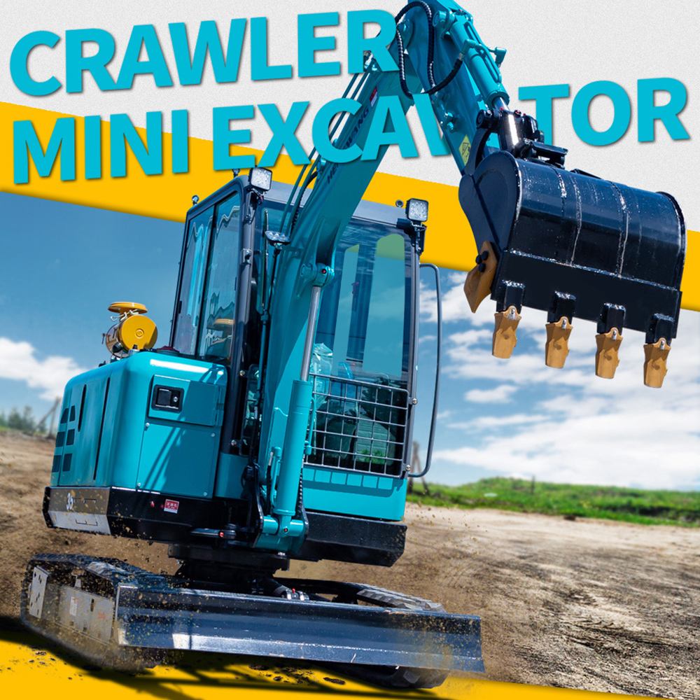 Mini Excavator 3.5 ton Diesel  - مراجعة Tractor Backhoe وسعره