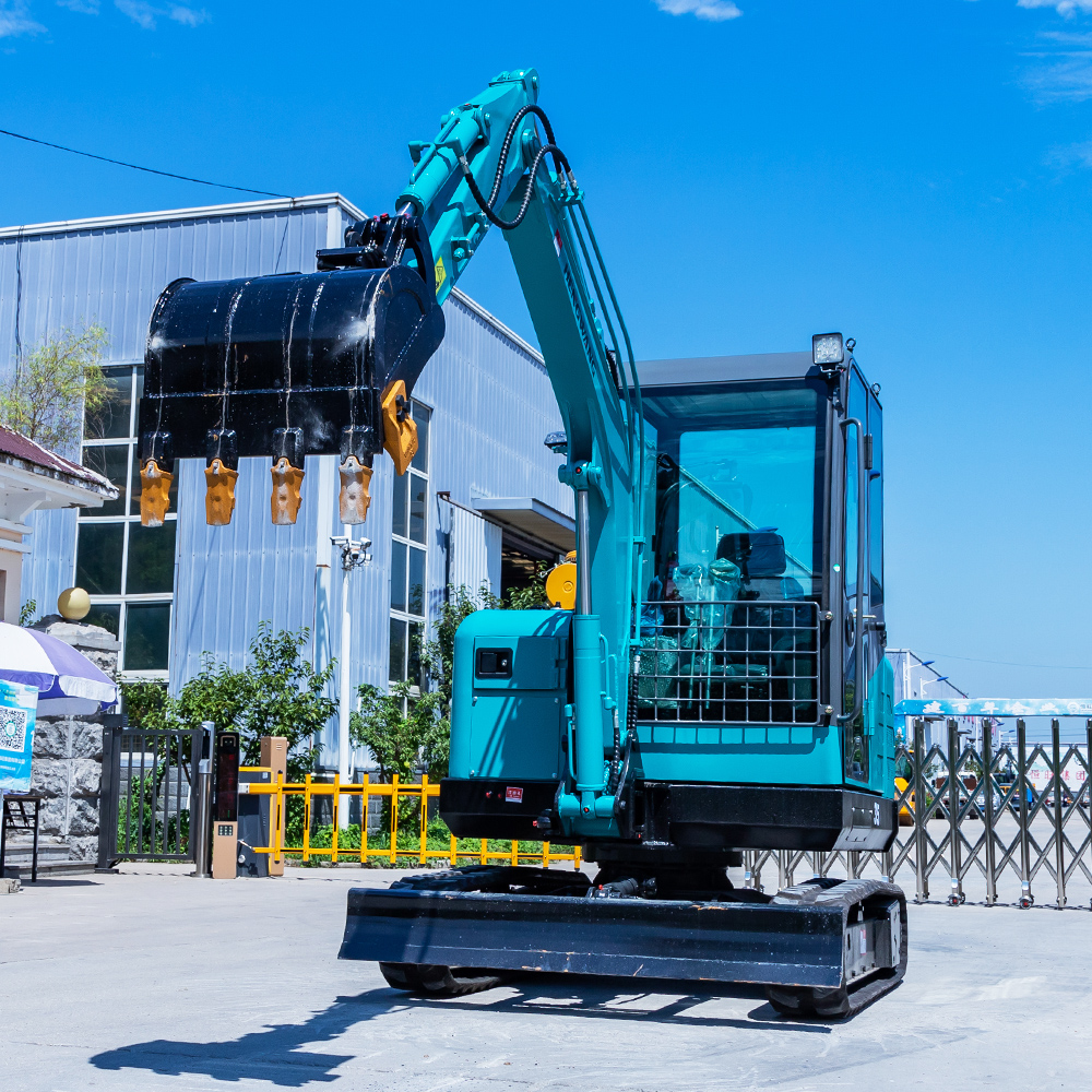 Mini Excavator 3.5 ton Diesel  - مراجعة Tractor Backhoe وسعره