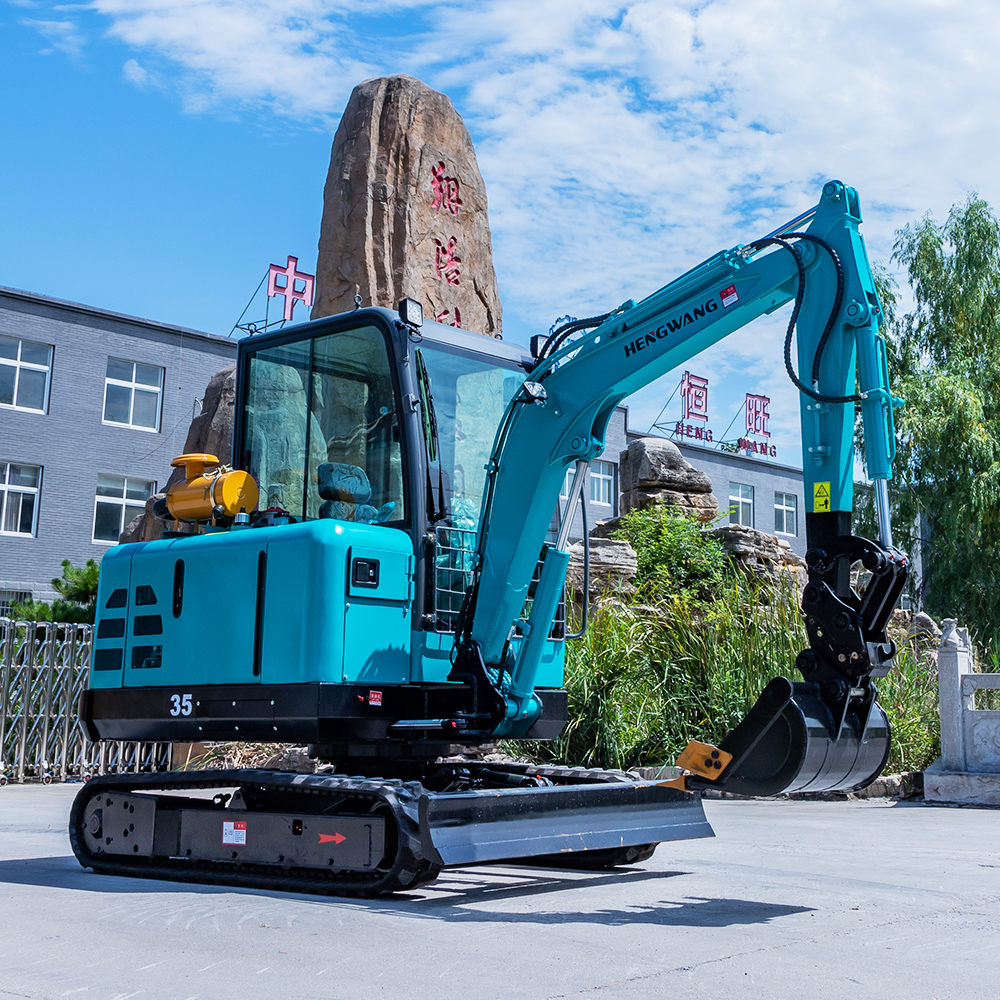 Mini Excavator 3.5 ton Diesel  - مراجعة Tractor Backhoe وسعره