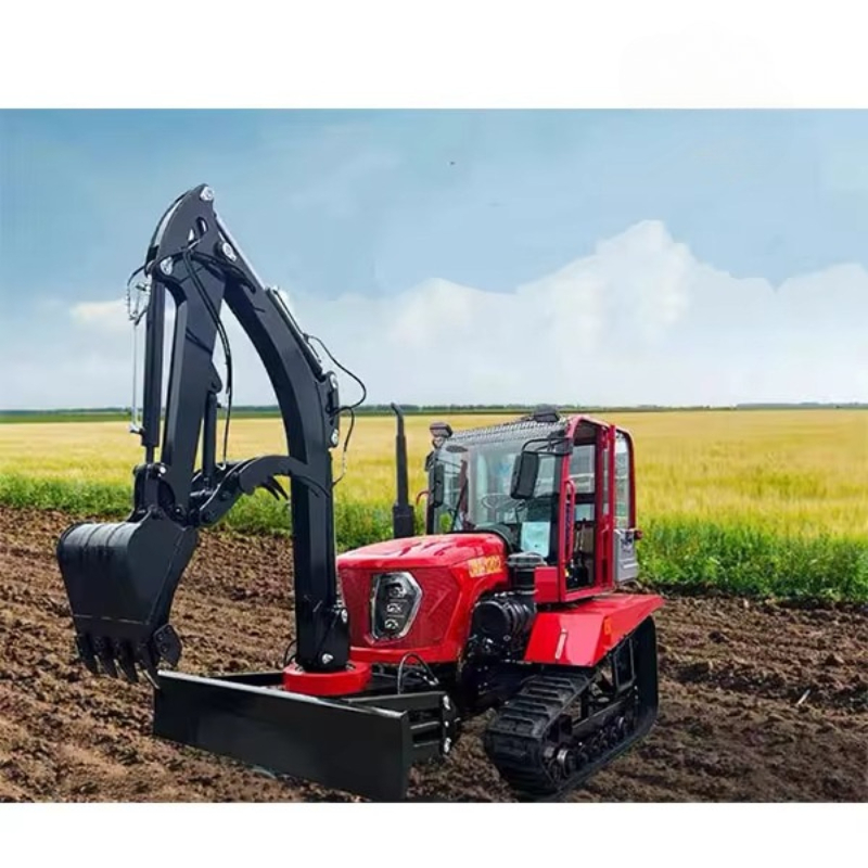 Customized 35HP Crawler Tracto - مراجعة Tractor Backhoe وسعره