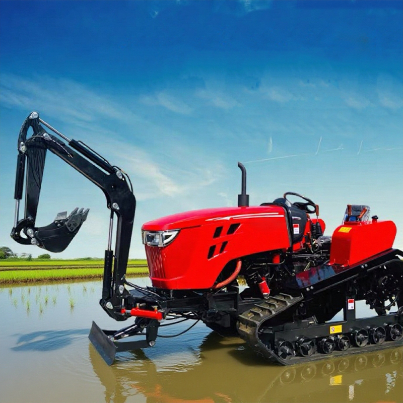 Customized Crawler Tractor 35H - مراجعة Tractor Backhoe وسعره
