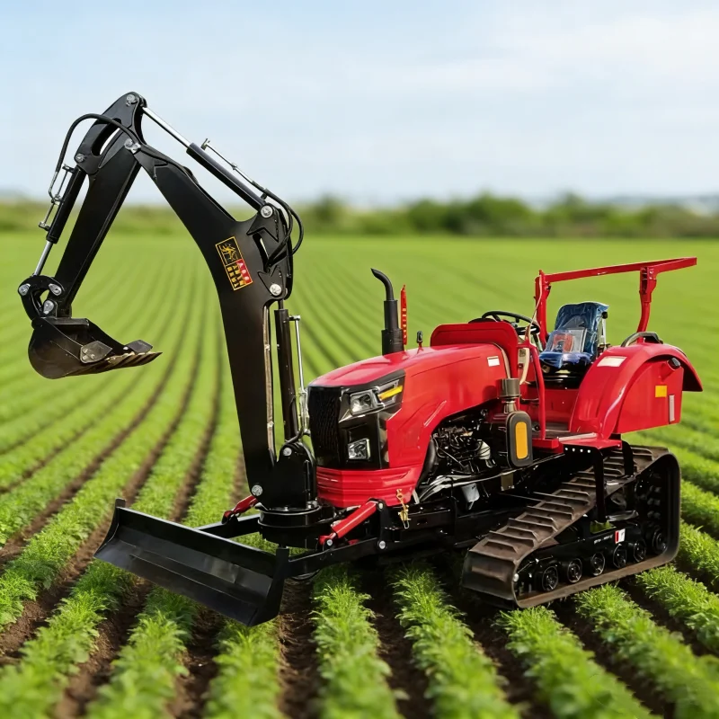 Customized Crawler Tractor 35H - مراجعة Tractor Backhoe وسعره