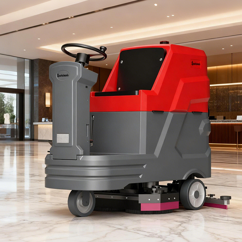 Industrial Cordless Floor Wash - مراجعة Industrial Floor Scrubber وسعره
