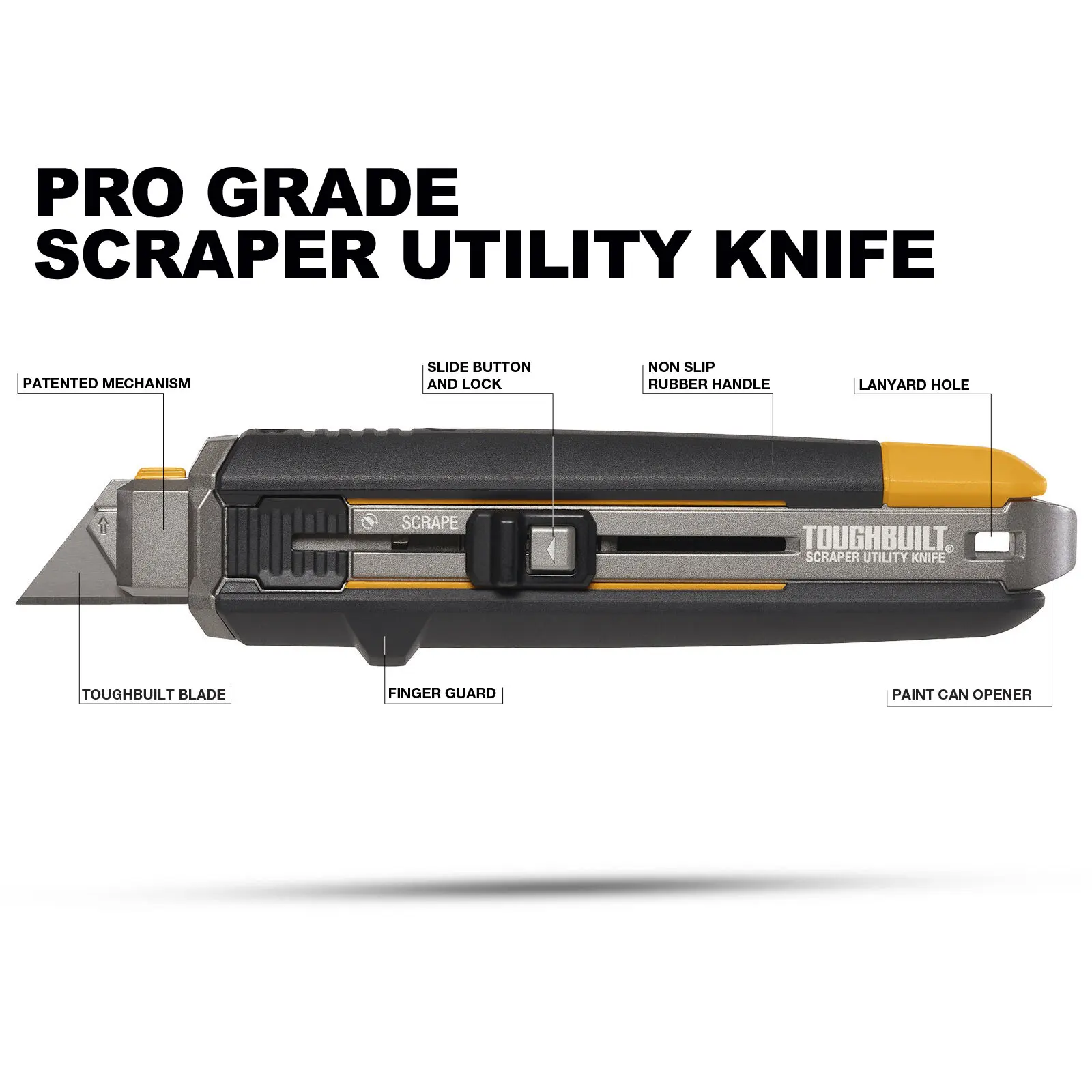 TOUGHBUIL heavy-duty tool cutt - مراجعة Heavy Equipment Scraper وسعره