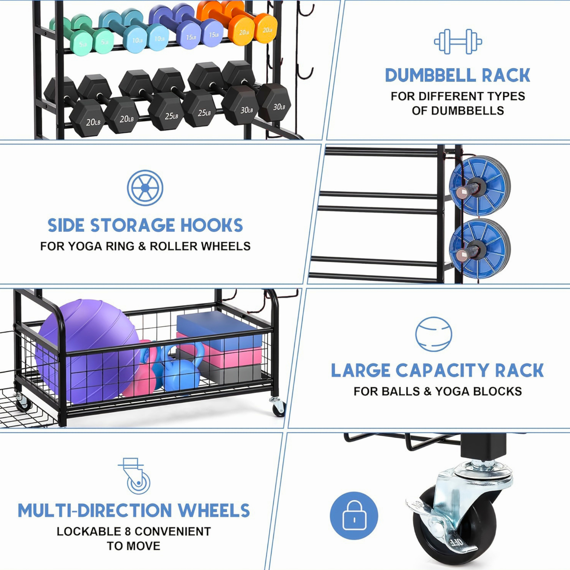 Blacksmith 4 Tier Storage Rack - مراجعة Heavy Equipment Kitchen وسعره