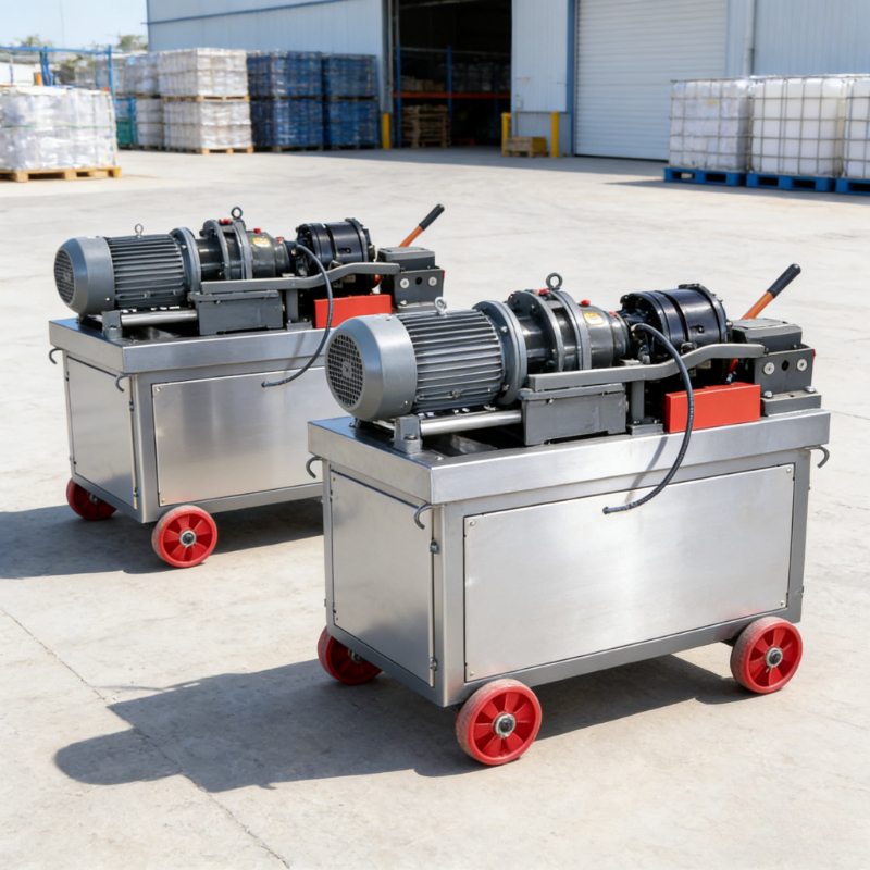 Portable Rebar Reinforcing Bar - مراجعة Pipe Threading Machine وسعره