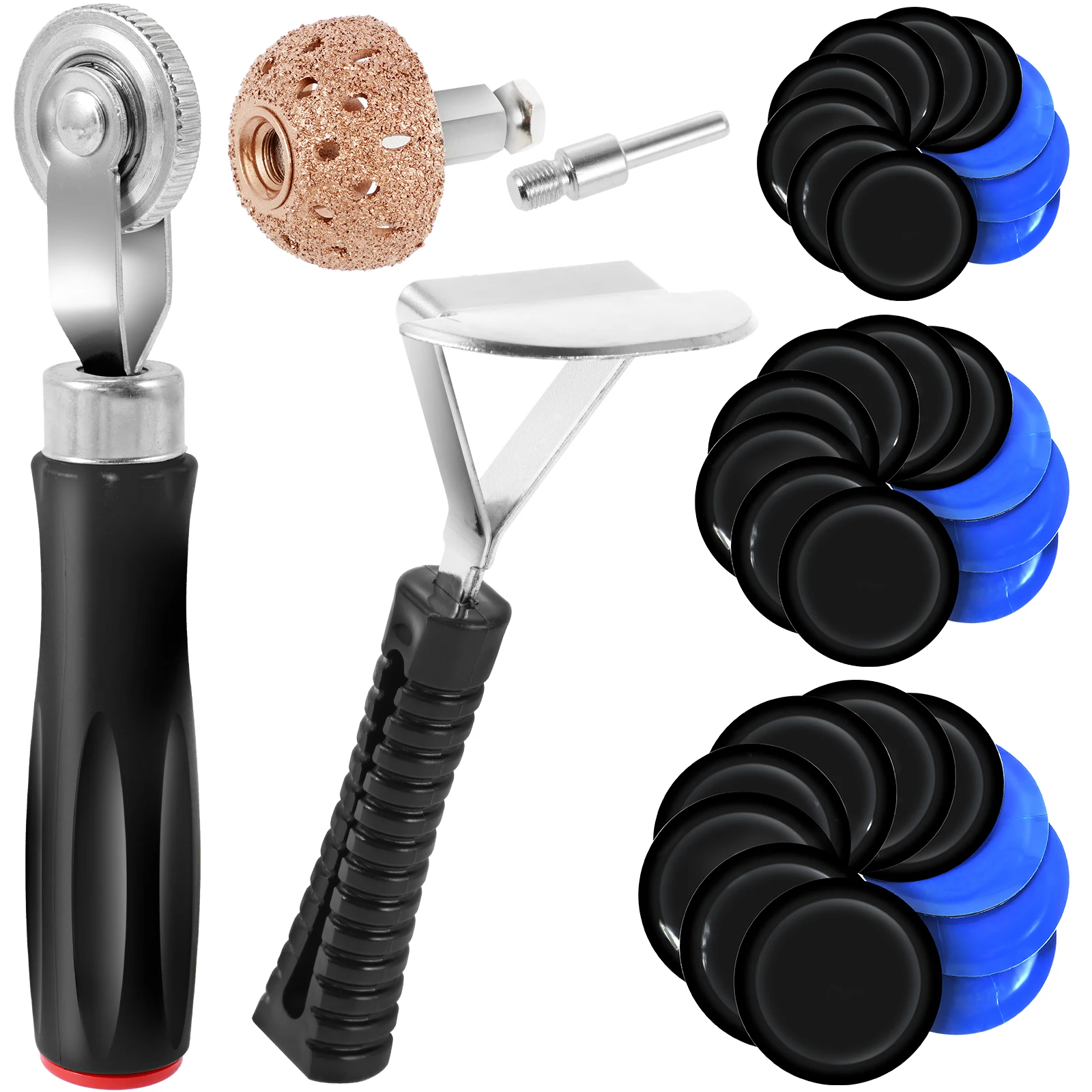 33Pcs Tire Patch Kit with Roll - مراجعة Heavy Equipment Scraper وسعره