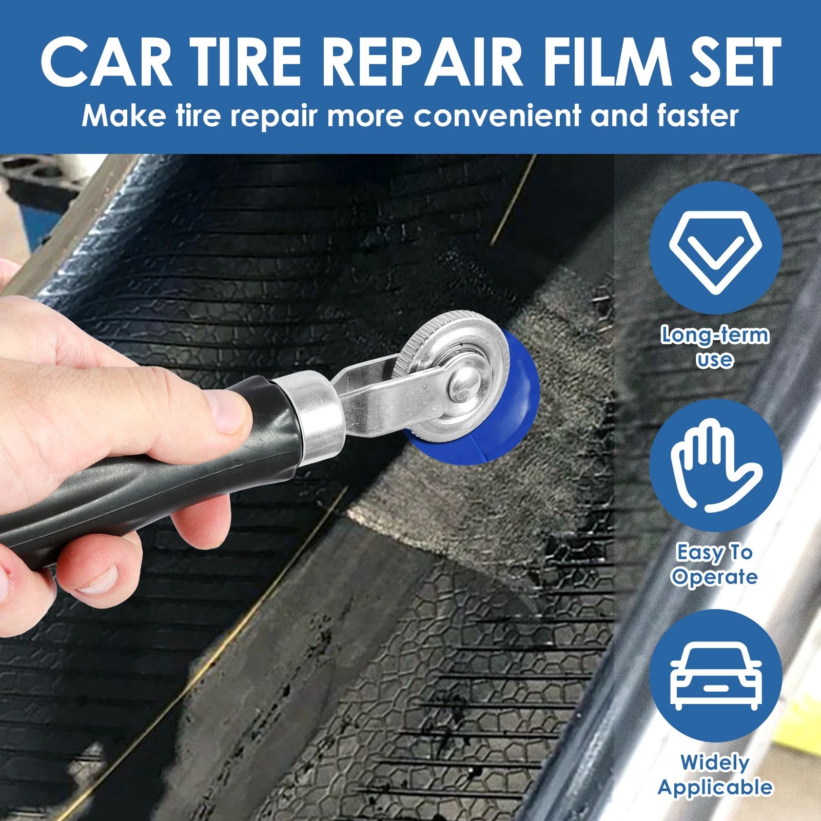 33Pcs Tire Patch Kit with Roll - مراجعة Heavy Equipment Scraper وسعره