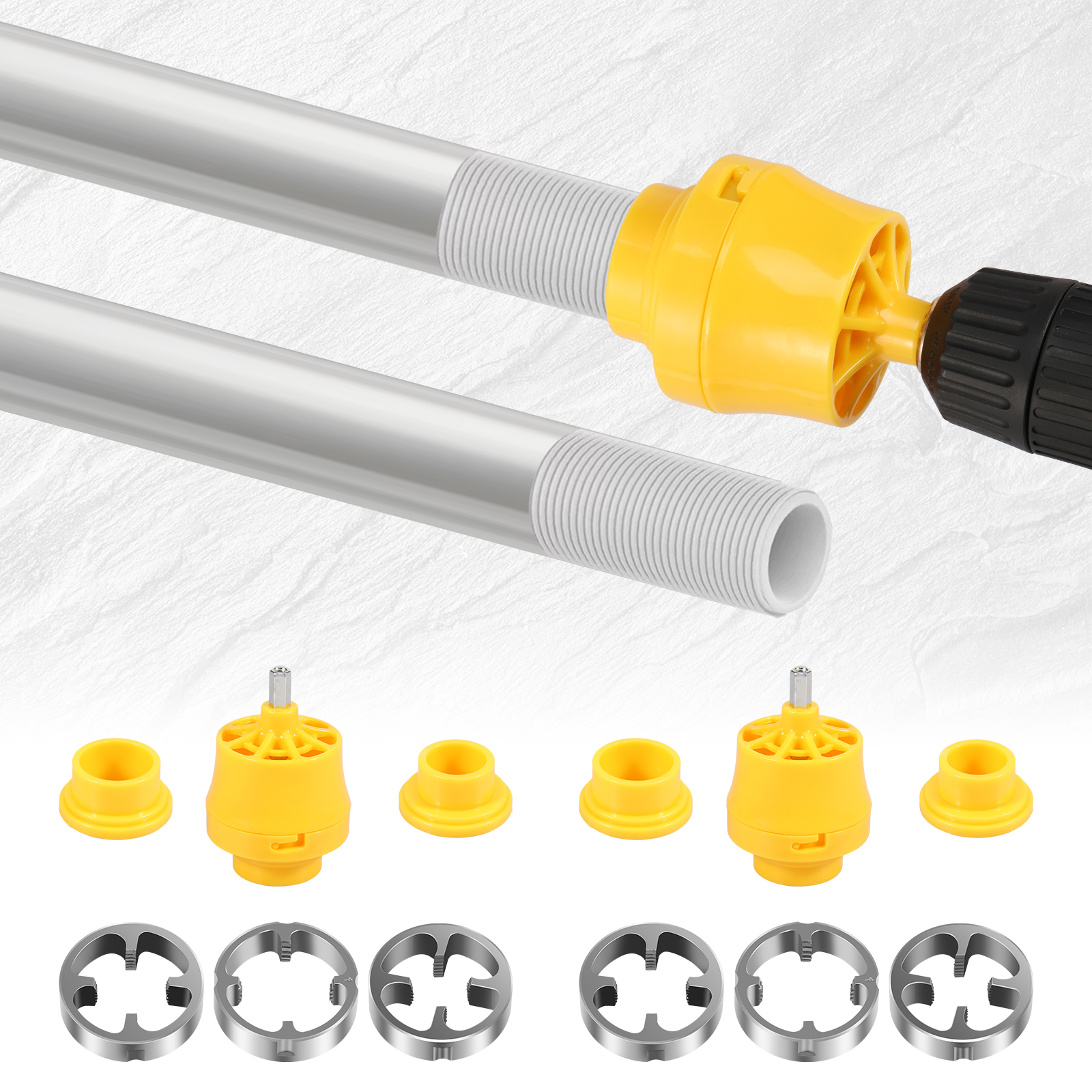 PVC Thread Maker Tool for Elec - مراجعة Pipe Threading Machine وسعره