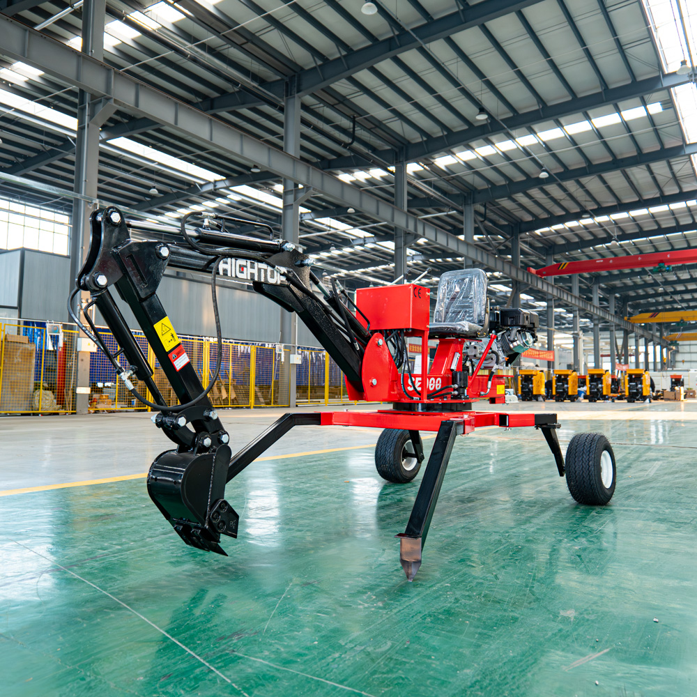 All-terrain Walking Excavator  - مراجعة Tractor Backhoe وسعره