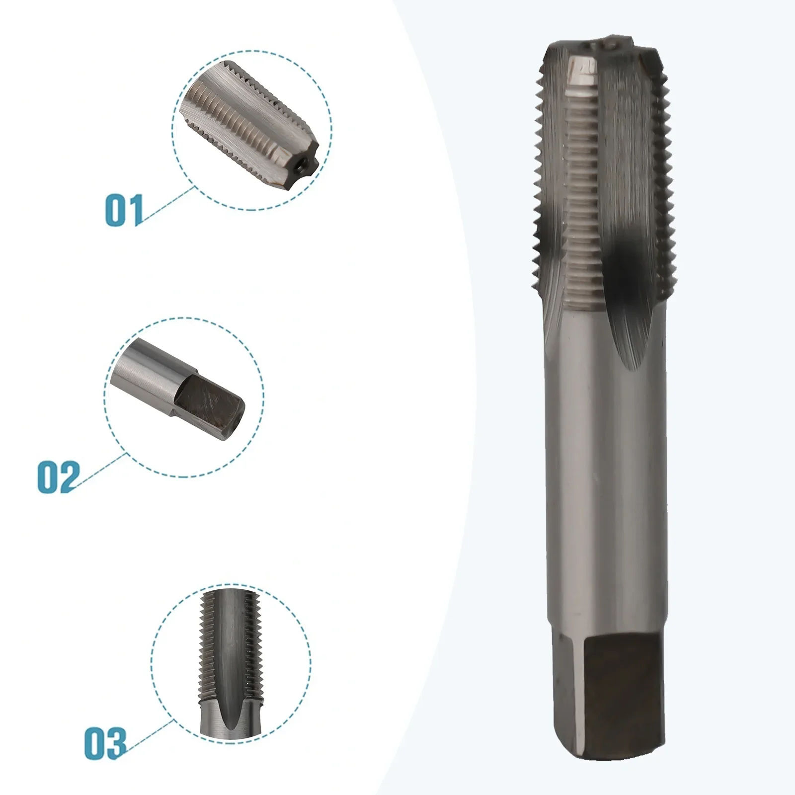 1/8-27 NPT Tap HSS Taper Pipe  - مراجعة Pipe Threading Machine وسعره