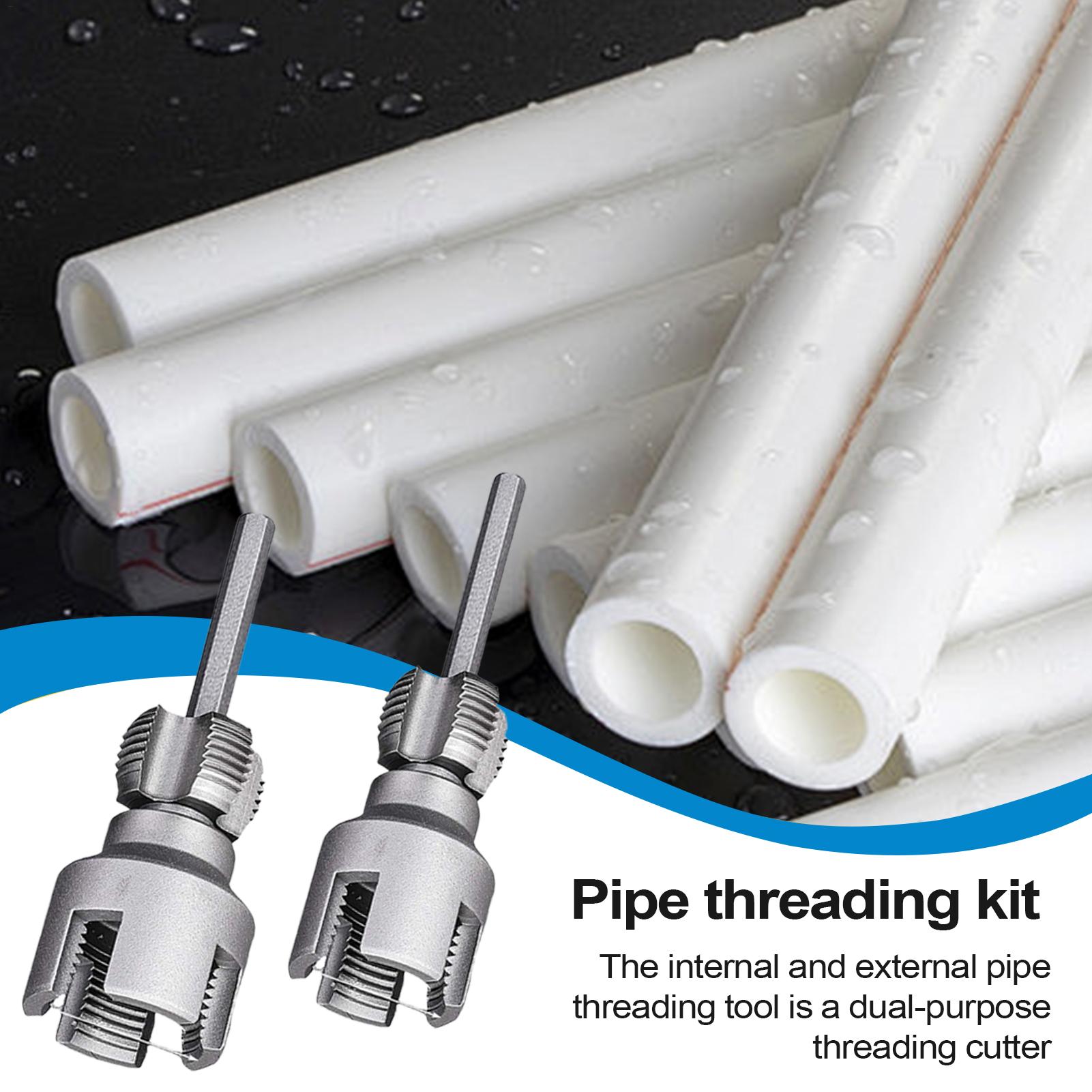 2PCS 20MM+25MM Water Pipe Thre - مراجعة Pipe Threading Machine وسعره