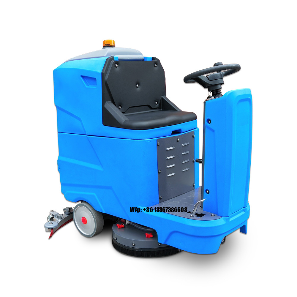 Industrial Driving Floor Scrub - مراجعة Industrial Floor Scrubber وسعره